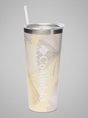 Columbia 21oz “Ray’s Lemon Wash” Double Insulated Tumbler NWT